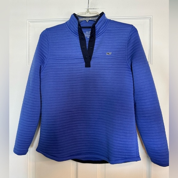Vineyard Vines Tops - Vineyard Vines Quilted Snap 1/4 Pullover